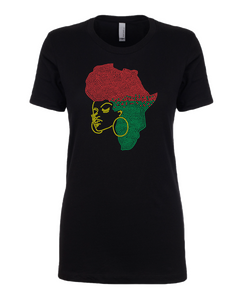Africa - Woman - Face - Colored