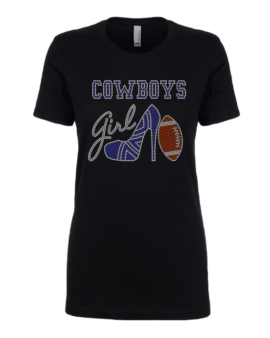 Cowboys - Girl - Heel & Football