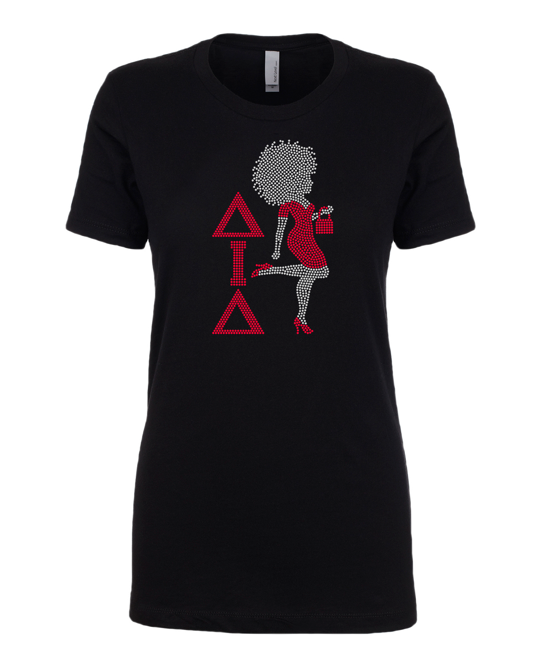 Delta Iota Delta - Woman in Dress - Afro