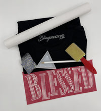Load image into Gallery viewer, LIVE Rhinestone T-shirt Making Class (Pre-Purchased Kit) - June 21, 2021 @ 8pm