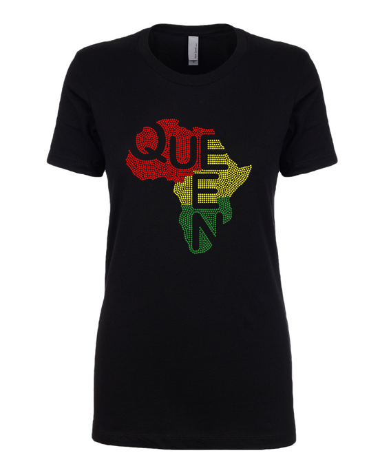 Queen - Africa Outline - Colored