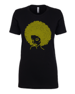 Woman - Afro - Gold